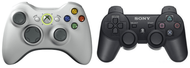 xbox-360-and-ps3-controllers
